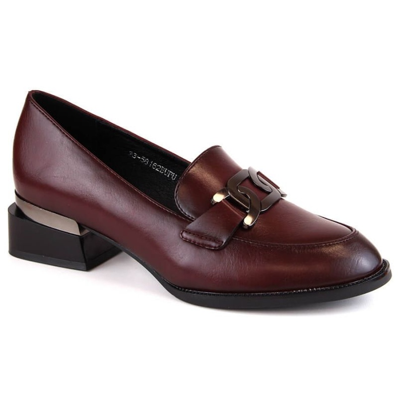 Chaussures plates Vinceza W JAN233B bordeaux violet