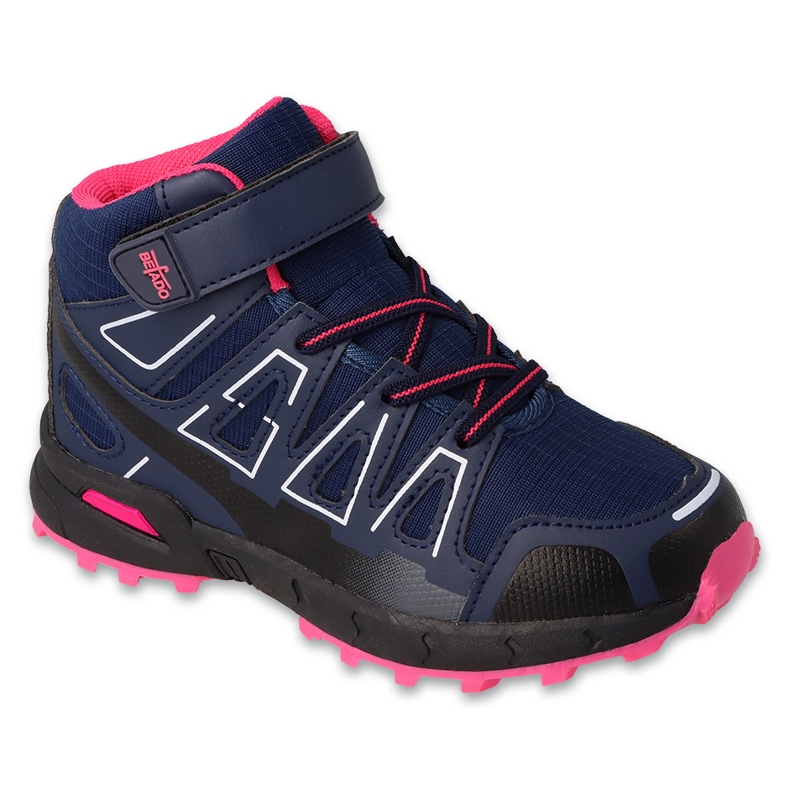 Trekking enfant Befado 518X001, bleu marine et rose Trekking enfant Befado 518X001, bleu marine et rose