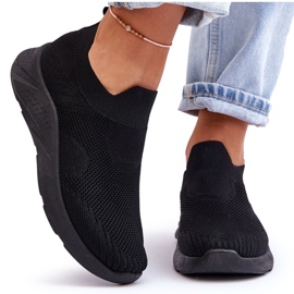 Chaussures de sport à enfiler pour femme Noir Claris