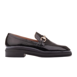 Marco Shoes Mocassins polis noir