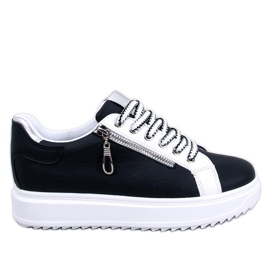 Baskets Hopper noires à semelles hautes le noir
