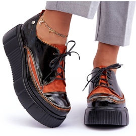 Chaussures en Cuir pour Femme Maciejka 50740-18 Noir