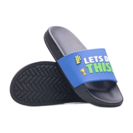 Coqui Jr. 6383-612-2220 pantoufles bleu