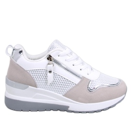Baskets compensées Vargas Blanco blanche