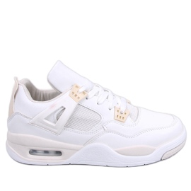 Baskets femme Vedder BLANC/BEIGE