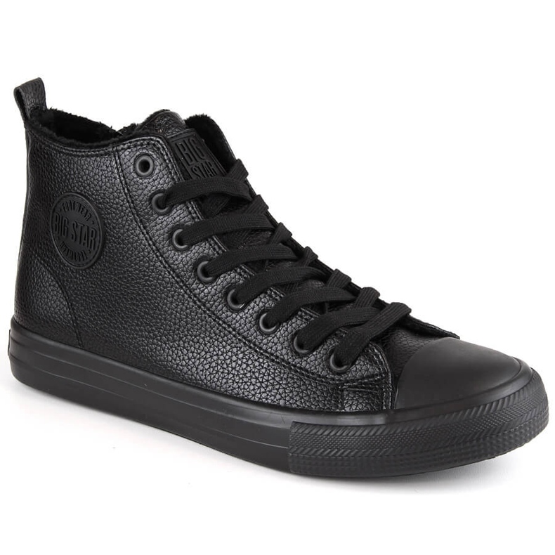 Baskets noires à haute isolation pour hommes Big Star MM174012 le noir