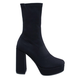 Bottes à plateforme Baldacci Noir le noir