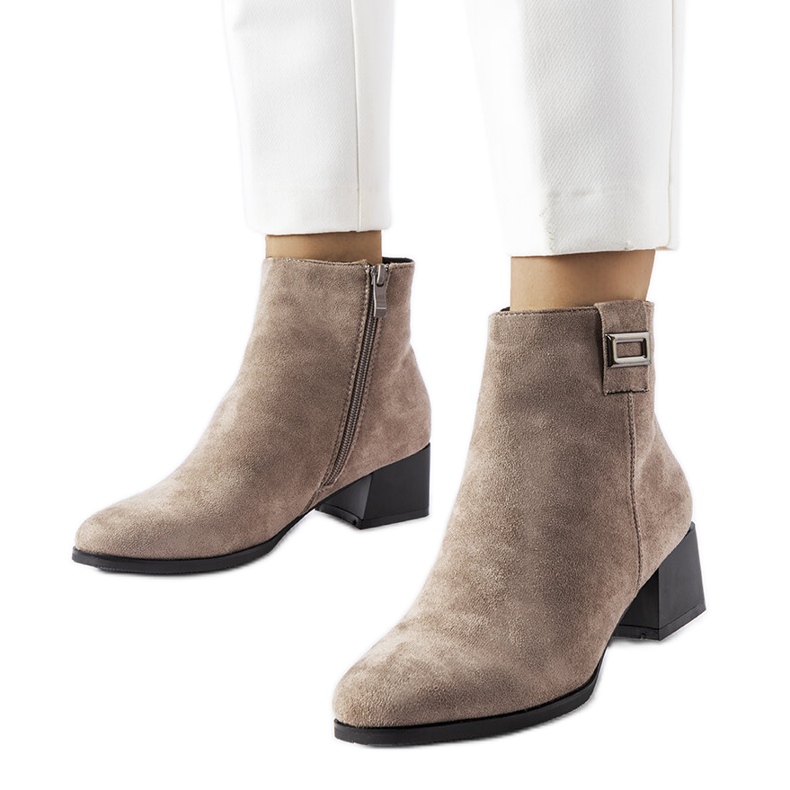 Bottines beiges de Fletcher MR2130-4