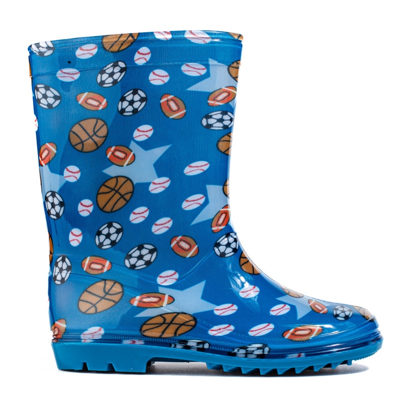 Bottes en caoutchouc Shelovet bleues pour garçon
