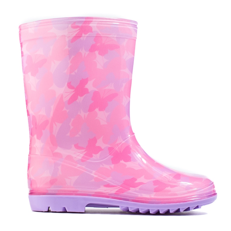 Bottes de pluie Shelovet roses fille