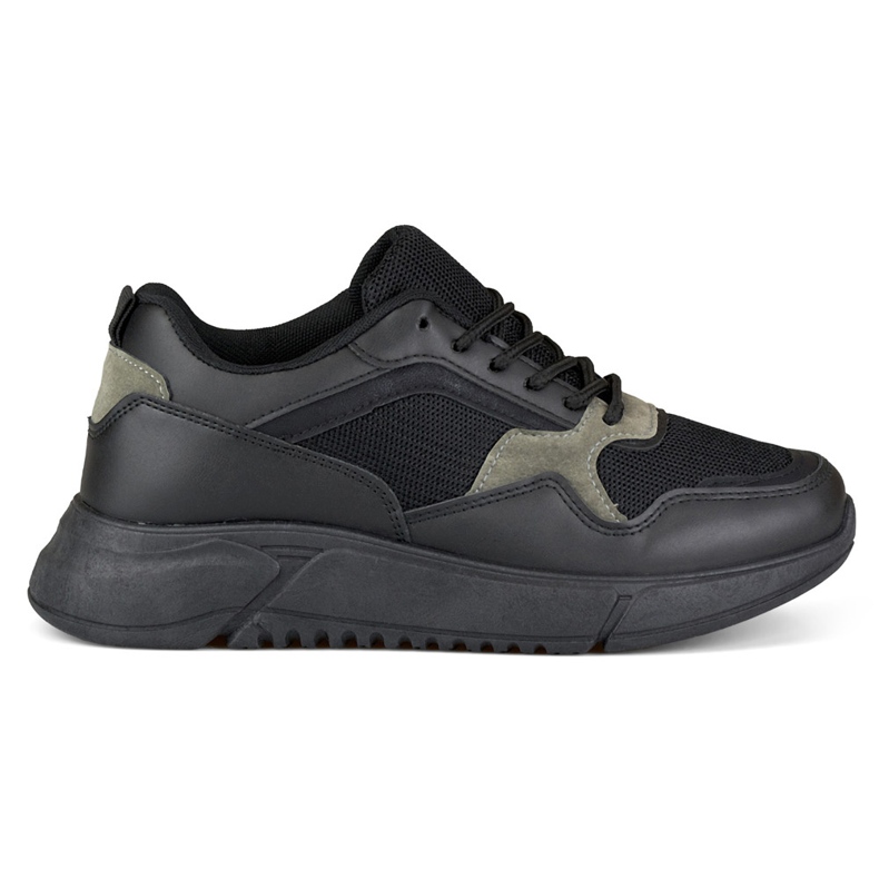Baskets noires femme le noir