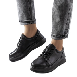 Chaussures noires LS5379 le noir Chaussures noires LS5379 le noir