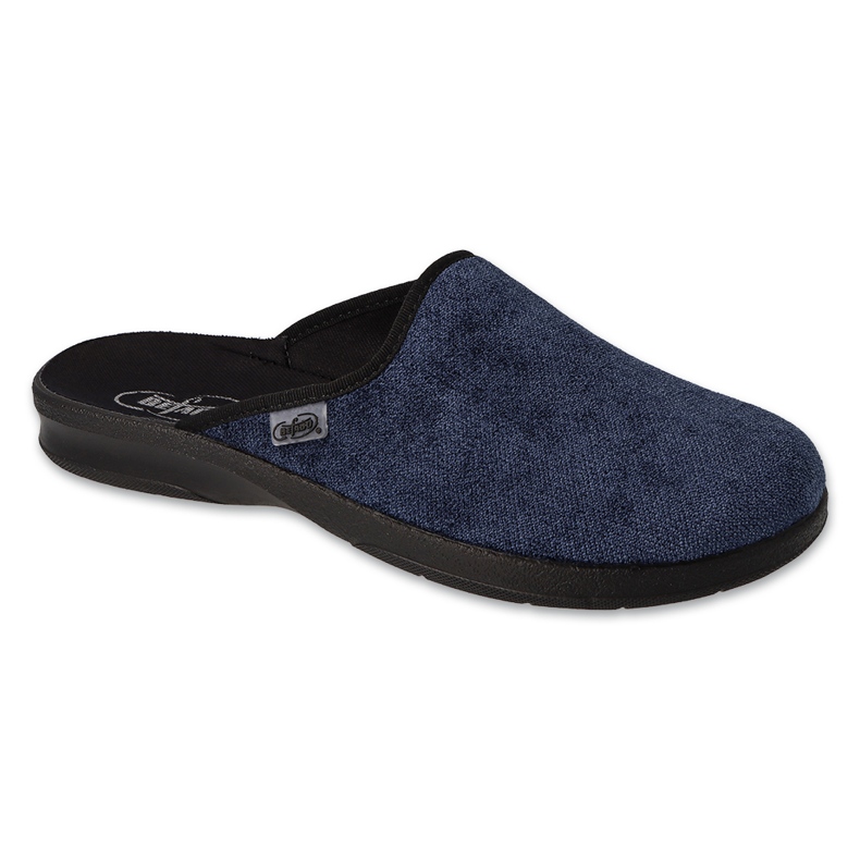 Befado chaussons en polyuréthane pour hommes 548M033 bleu marine Befado chaussons en polyuréthane pour hommes 548M033 bleu marine