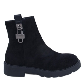 Bottines Chelsea femme Emarco noires