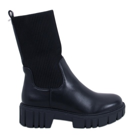 Bottines chaussette supérieures Farrell Noir le noir