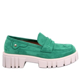 Mocassins à plateforme de Chandra Green vert Mocassins à plateforme de Chandra Green vert
