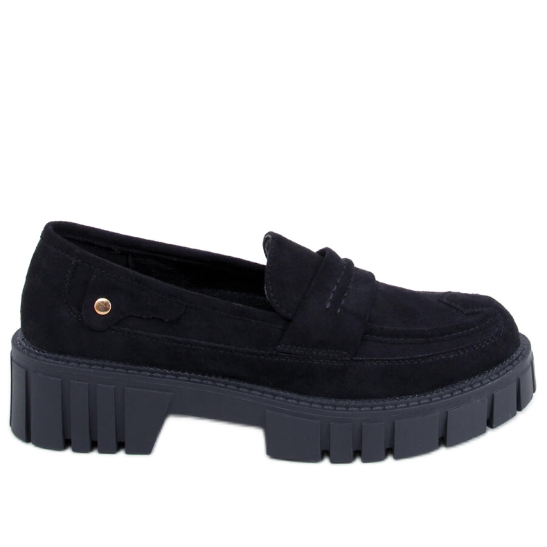 Mocassins à plateforme de Chandra Black le noir