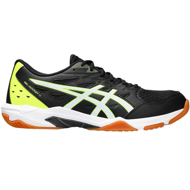 Chaussures de volley-ball Asics Gel-Rocket 11 M 1071A091 001 multicolore le noir