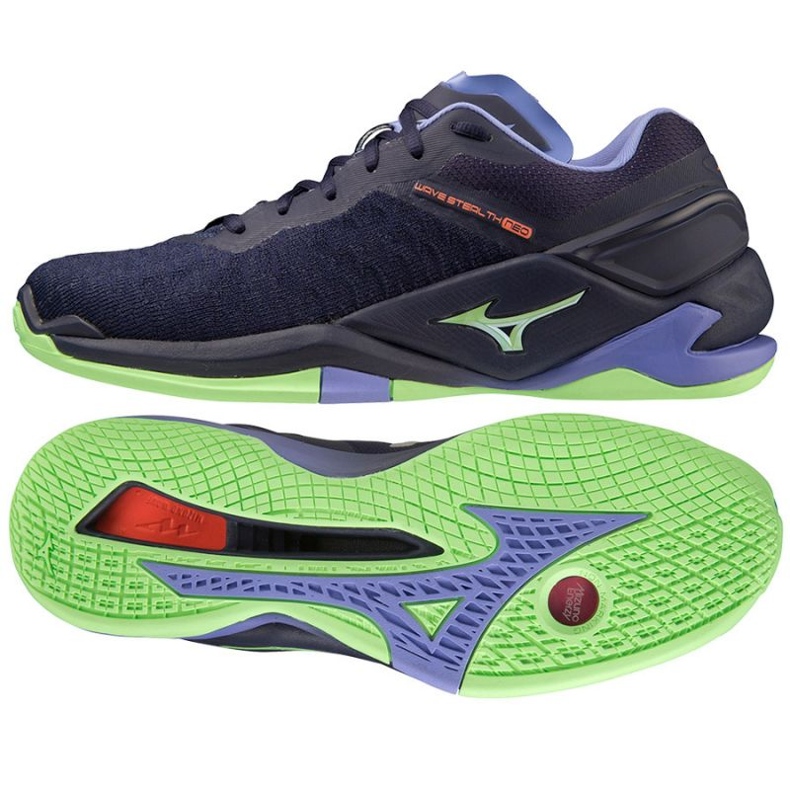 Chaussures de handball Mizuno Wave Stealth Neo M X1GA200011 bleu bleu Chaussures de handball Mizuno Wave Stealth Neo M X1GA200011 bleu bleu