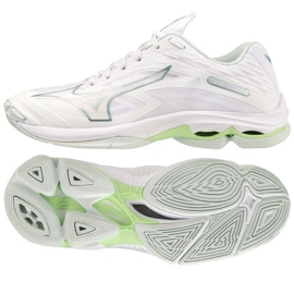 Chaussures de volley-ball Mizuno Wave Lightning Z7 W V1GC220037 blanc blanc