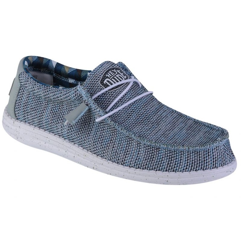 Chaussures Hey Dude Wally Sox M 40019-1HN bleu Chaussures Hey Dude Wally Sox M 40019-1HN bleu