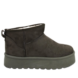Bottes de neige à plateforme Solnis Vert
