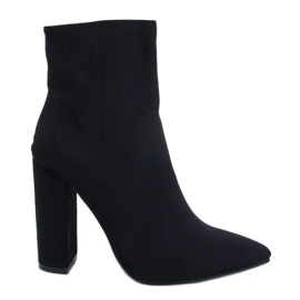 Rivers Bottines à talons noires le noir