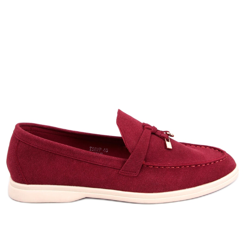 Mocassins femme Eunice Wine rouge Mocassins femme Eunice Wine rouge