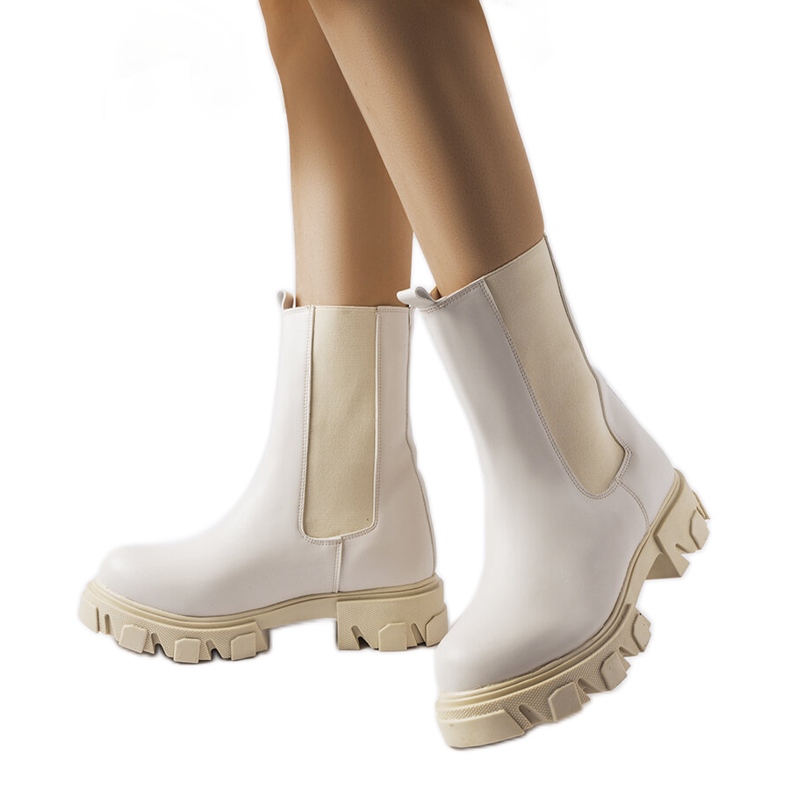 Bottes de travail beiges de Vallejo Bottes de travail beiges de Vallejo