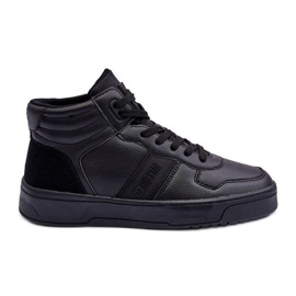 Chaussures de sport Big Star en mousse à mémoire de forme pour hommes KK174135 906 noir