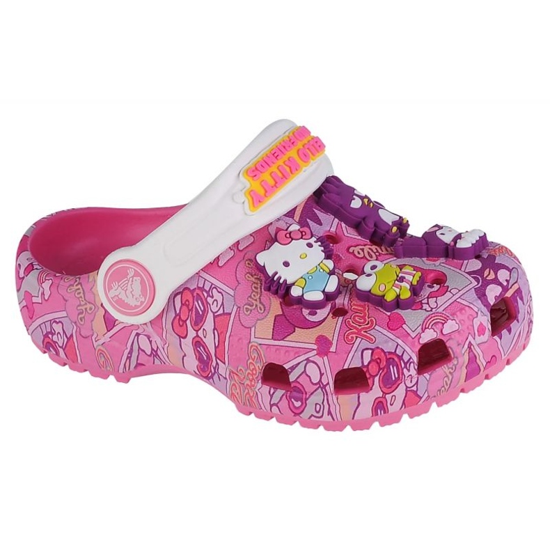 Crocs Hello Kitty et ses amis Classic Clog Jr 208025-680 rose