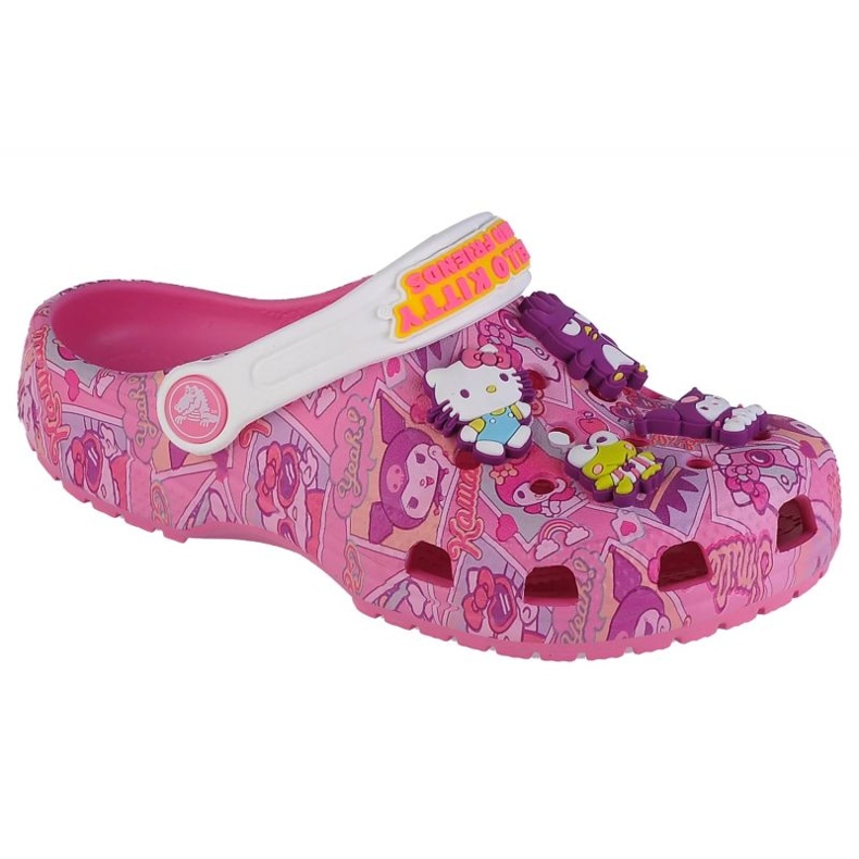 Crocs Hello Kitty et ses amis Classic Clog Jr 208103-680 rose