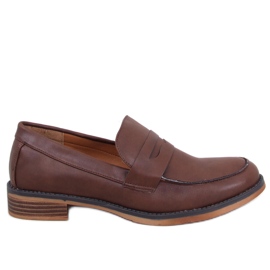Mocassins classiques femme Rhodes Cuoio brun