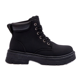 Bottines Trappeuses Femme Warm Noir Corbin