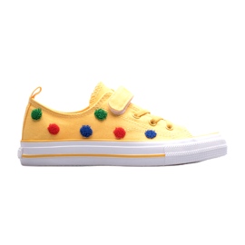 Baskets Enfant Avec Velcro Big Star JJ374056 Jaune