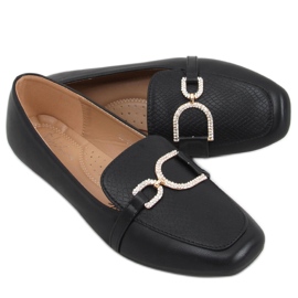 Mocassins femme Serena Noir