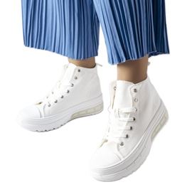 Inna Baskets montantes blanches de Quiet