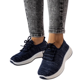 Baskets bleues de Tommaso