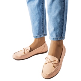 Mocassins à nœud beiges Via Foria
