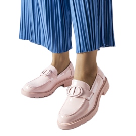 Inna Mocassins vernis roses Scranton Inna Mocassins vernis roses Scranton