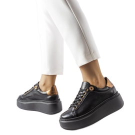Derbies beiges LS5379 Taupe le noir