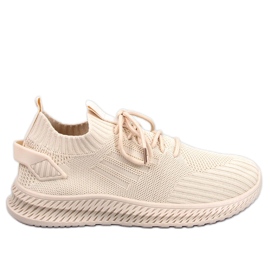 Chaussures de sport chaussettes Sigart Beis beige