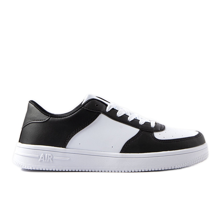 Baskets pour hommes noires et blanches de Cimmaron