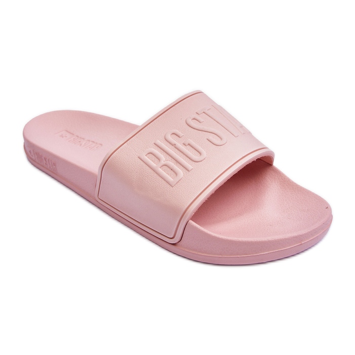 Tongs en mousse pour femmes Big Star MM274718 rose