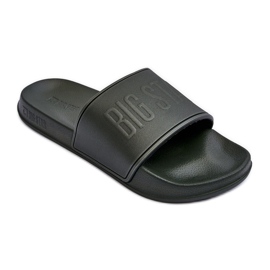 Tongs légères en mousse pour hommes Big Star MM174324 Vert foncé