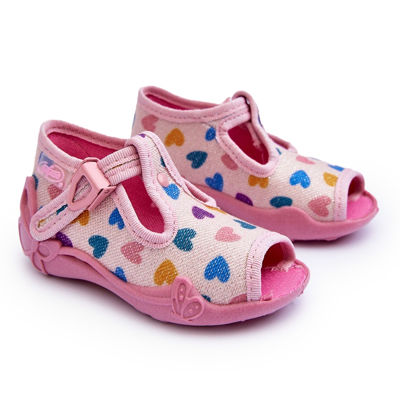 BEFADO S.A. Befado Chaussons Coeur Sandales 213P140 Rose
