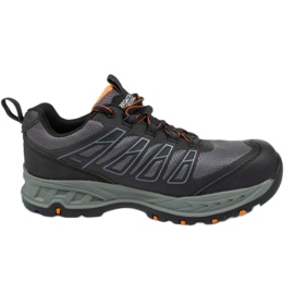 Chaussures de travail de santé et de sécurité pour hommes Regatta Pro Kata S1P Trk125 noir et gris