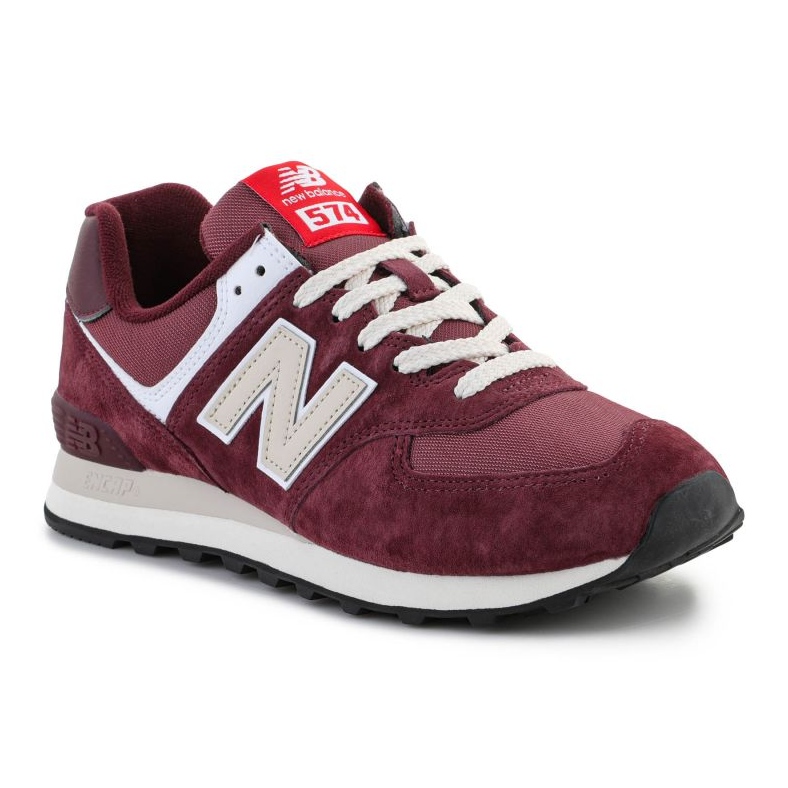 Chaussures New Balance U574HMG rouge KeeShoes