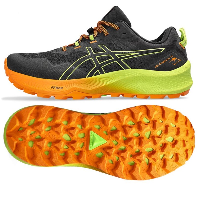 Chaussures de course Asics Gel-Trabuco 11 M 1011B605 002 le noir Chaussures de course Asics Gel-Trabuco 11 M 1011B605 002 le noir