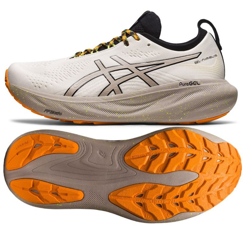 Chaussures de course Asics Gel-Nimbus 25 Tr M 1011B769 200 blanche
